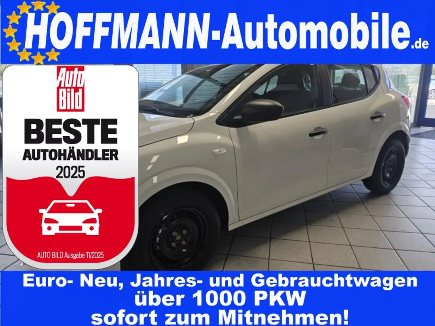 Dacia Sandero Klimaanlage,Bluetooth,Parksensoren Wit - 1