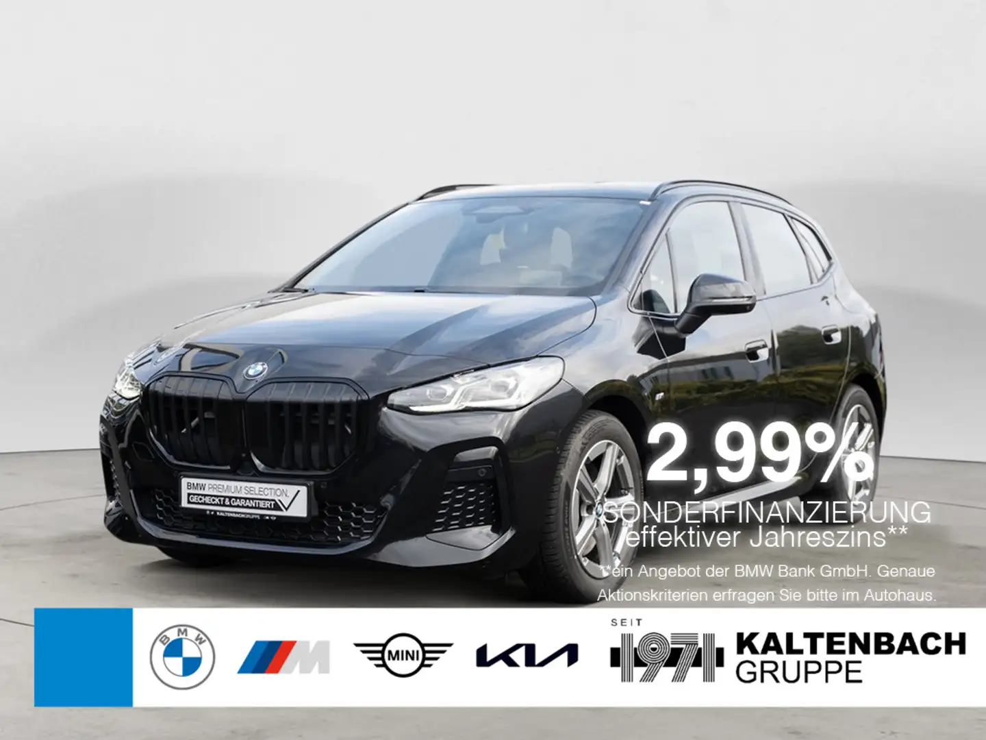 BMW 223 Active Tourer xDrive M-Sport 360° PANO Schwarz - 1