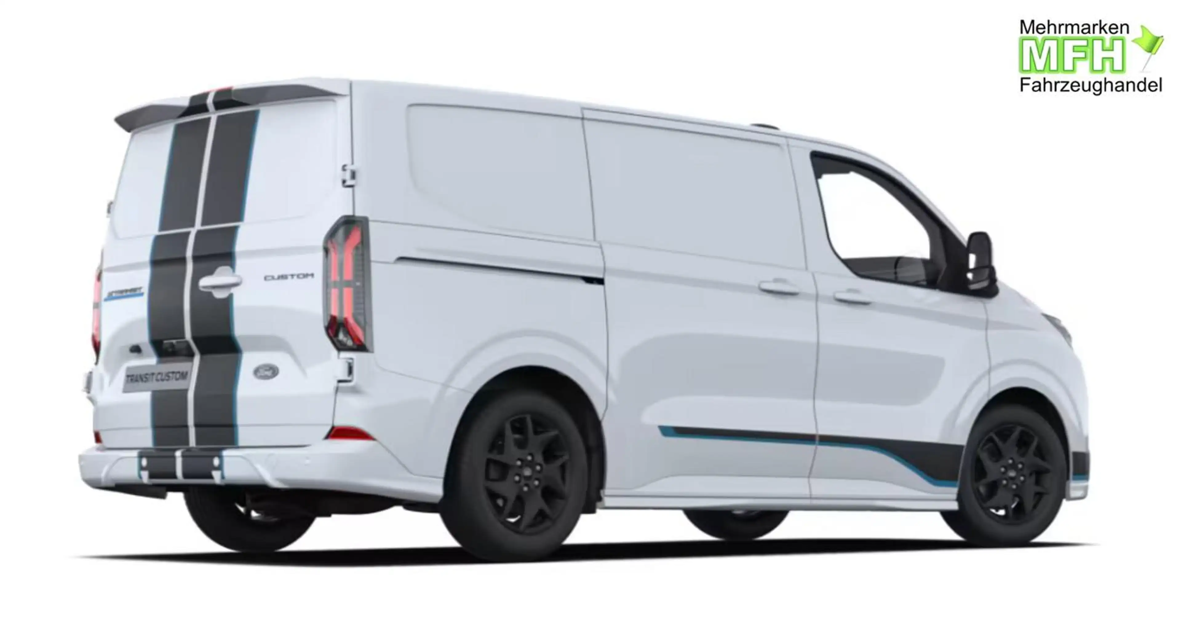 Ford E-Transit Custom Sport 71kWh L1 LED SHZ 2S 17Z 160 kW (21... — photo 2
