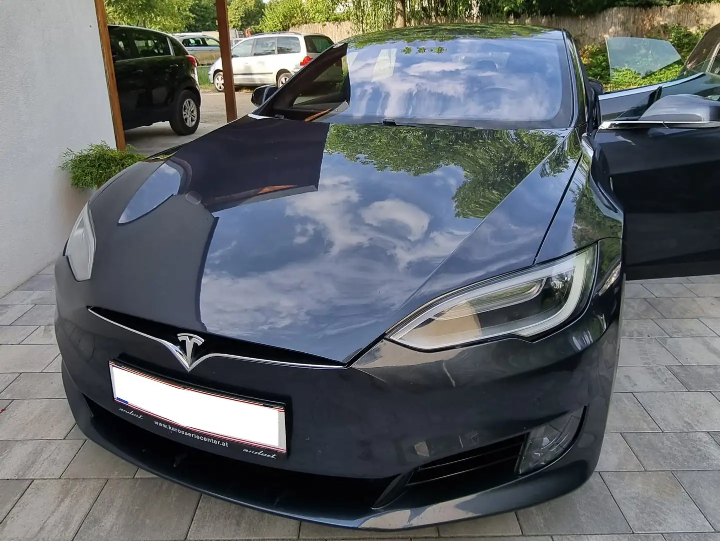 Tesla Model S Model S 90D 90kWh (mit Batterie) Blau - 1