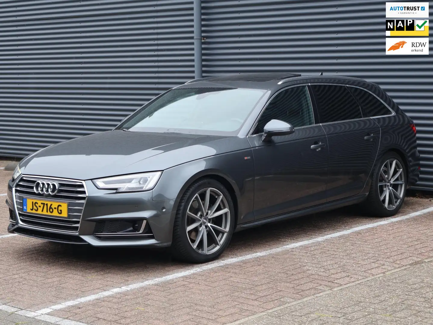Audi A4 Avant 2.0 TFSI ultra Sport Pro S-Line 3x|Pano|Virt Grijs - 1
