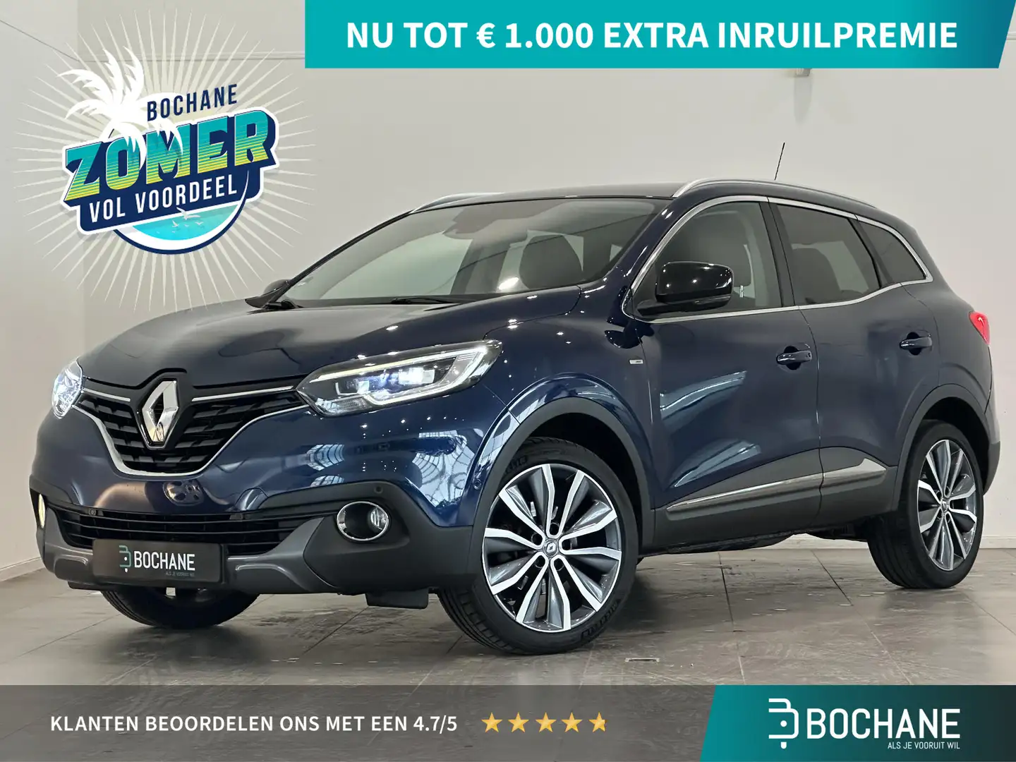 Renault Kadjar 1.2 TCe 130 EDC Bose | Trekhaak | Parkeersensoren Bleu - 1
