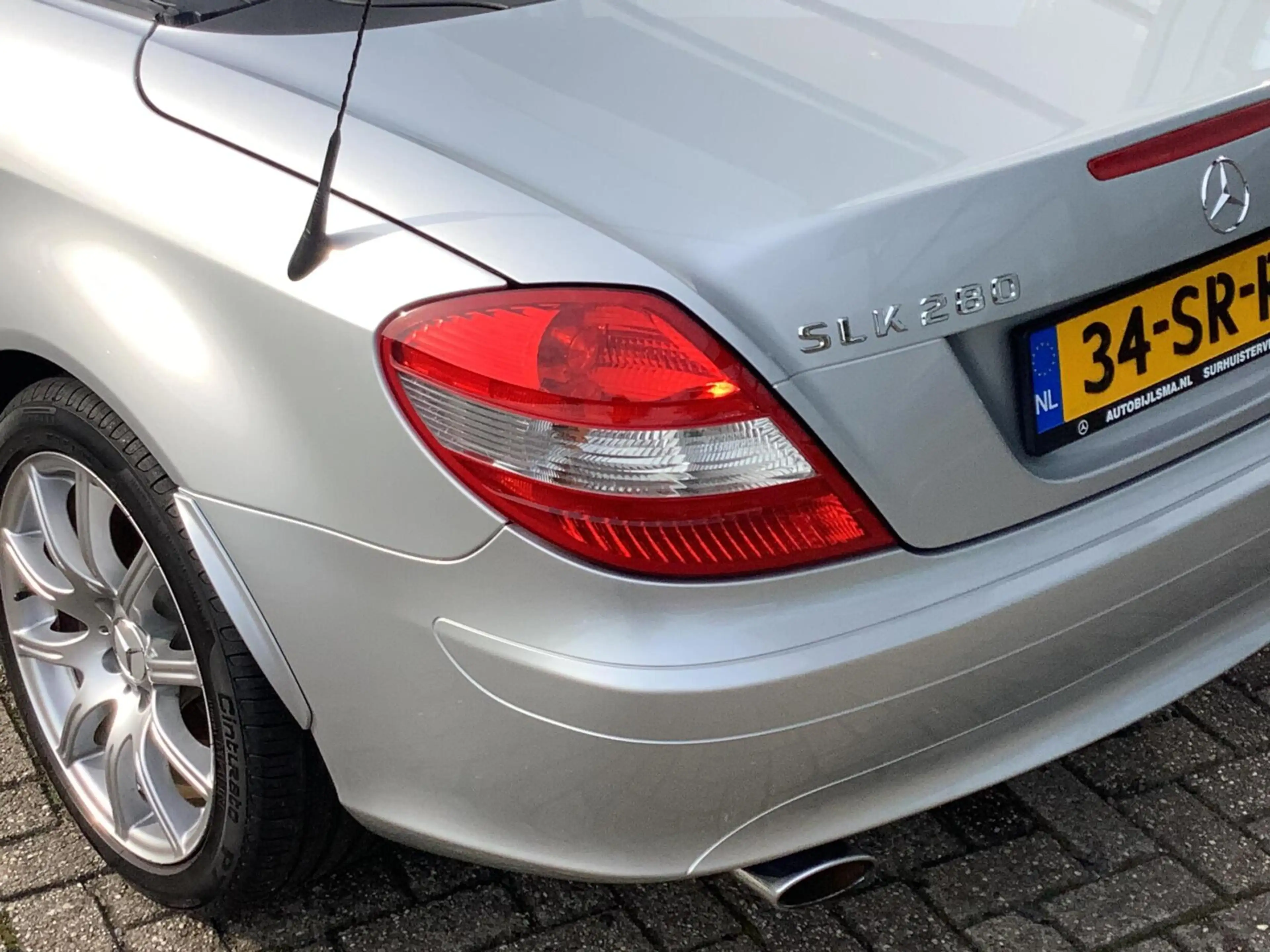 Mercedes-Benz SLK 280 nekverwarming stoelverwarming cruise lederen bekle — photo 12
