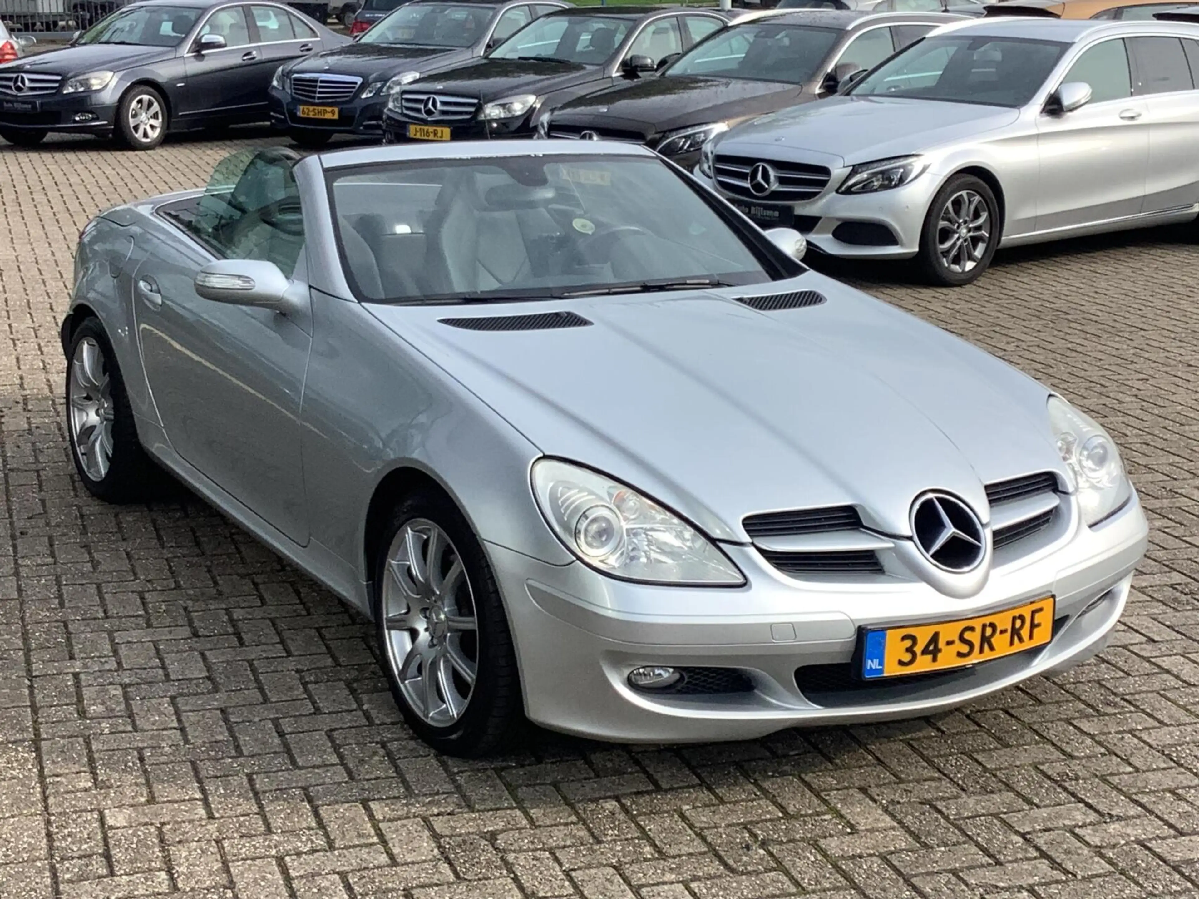 Mercedes-Benz SLK 280 nekverwarming stoelverwarming cruise lederen bekle — photo 4