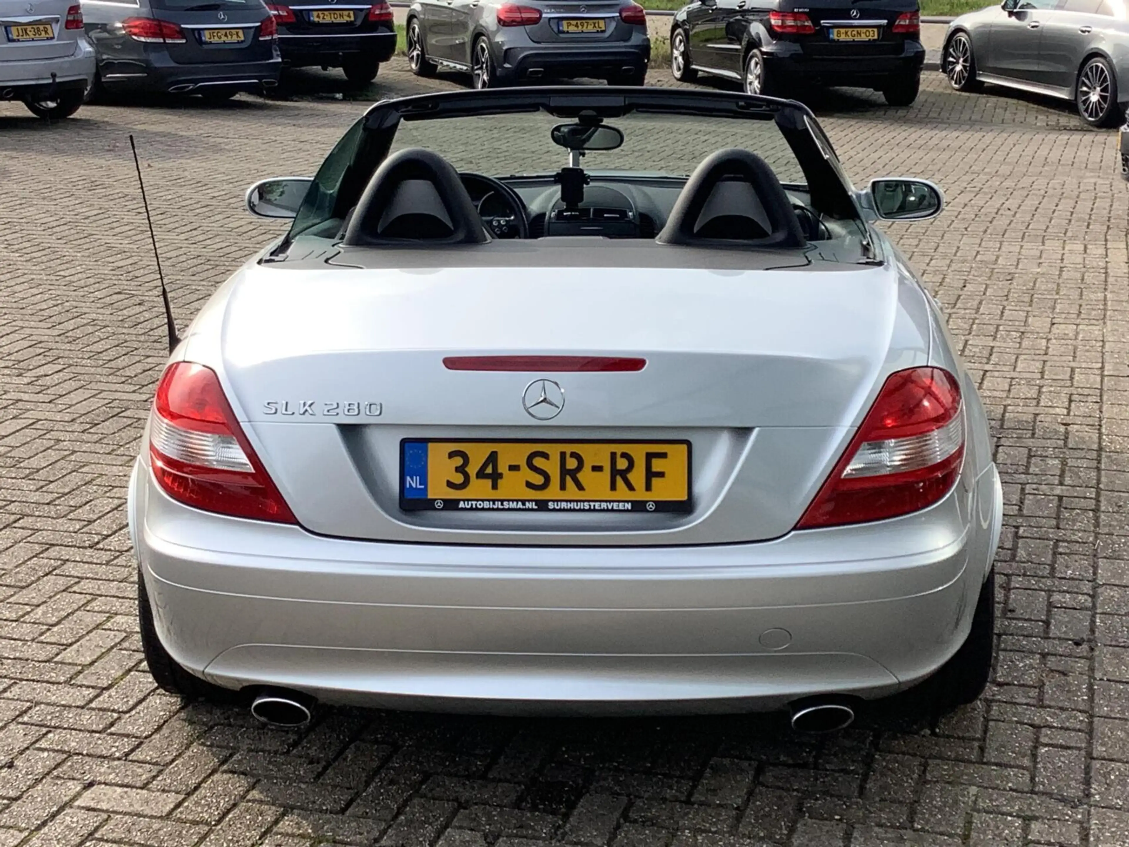 Mercedes-Benz SLK 280 nekverwarming stoelverwarming cruise lederen bekle — photo 10