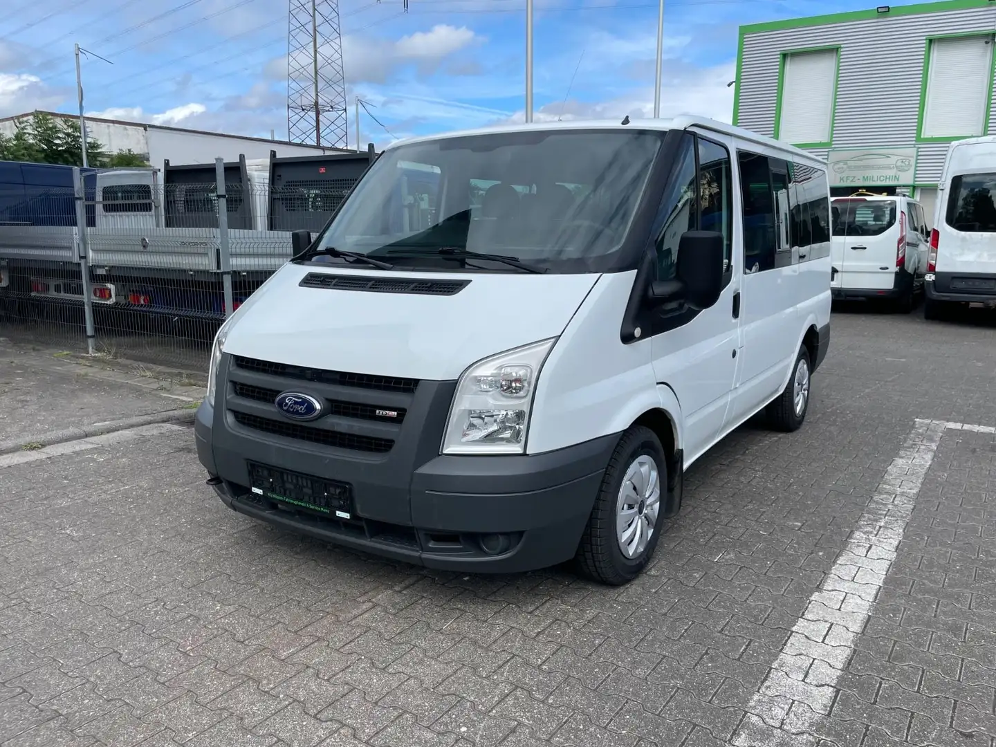 Ford Transit *9Stze*Klima+Standheizung*Kurz+Flach*MwSt Blanco - 1