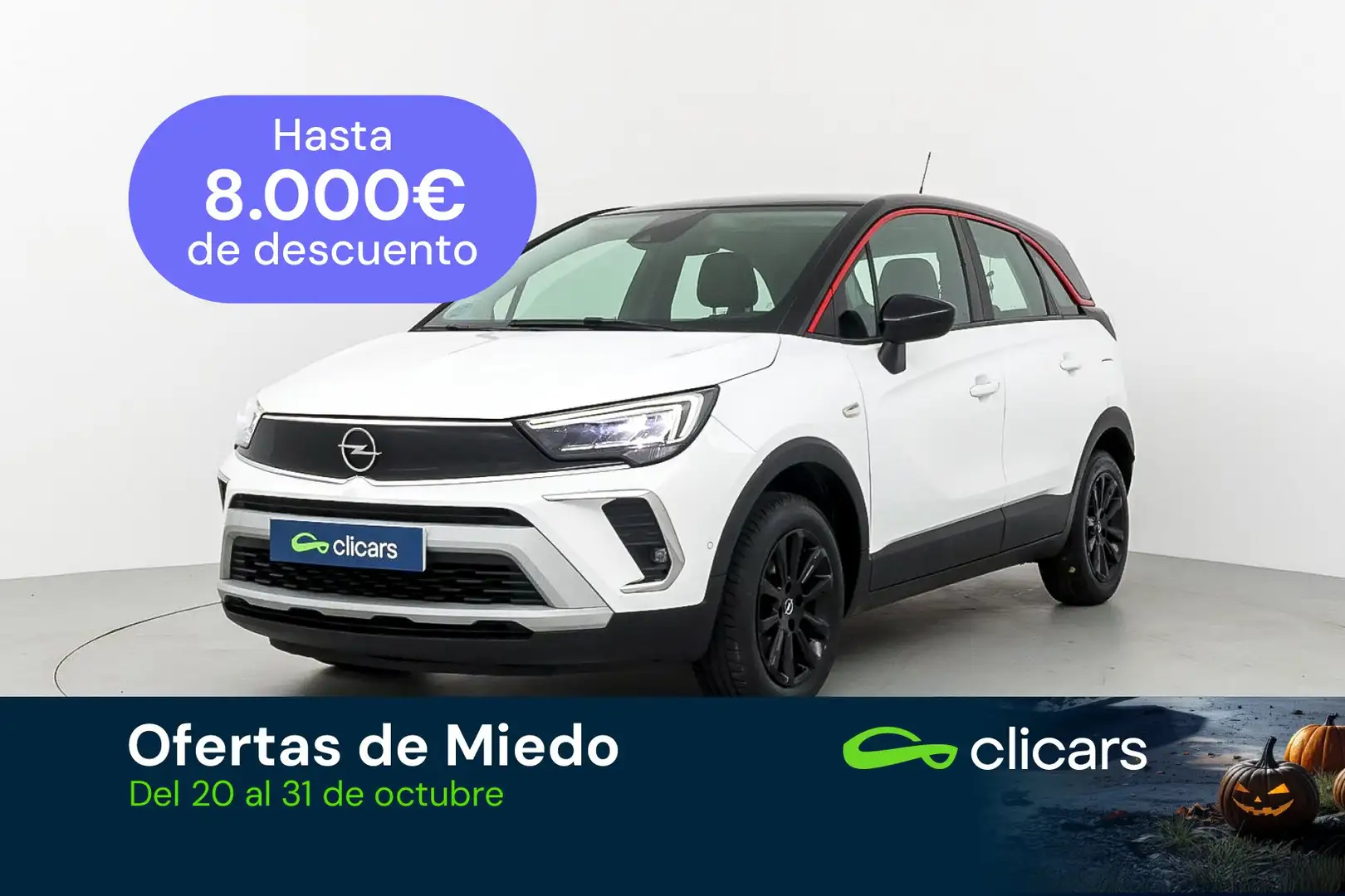 Opel Crossland 1.2 S&S GS Line 110 Blanc - 1