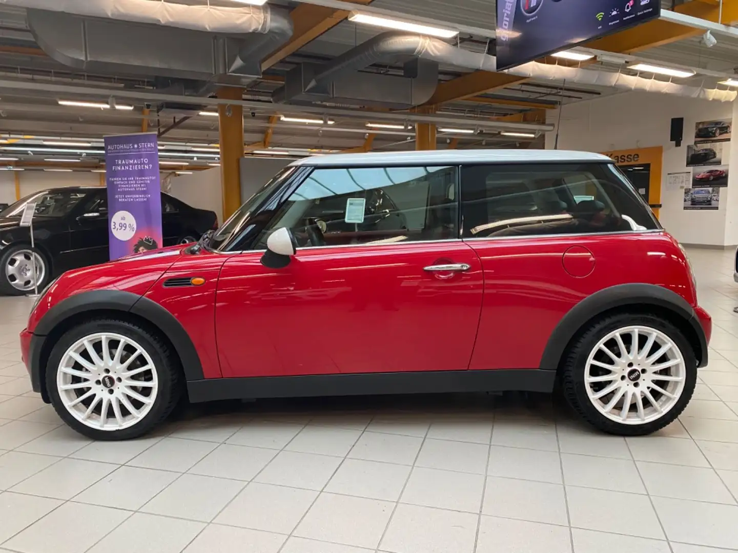 MINI Cooper |PDC|SHZ|Klima|Schiebedach|Tempomat|Servo Piros - 2