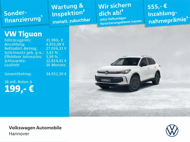 Volkswagen Tiguan 1.5 eTSI DSG Goal AHK Kamera ACC LED Navi