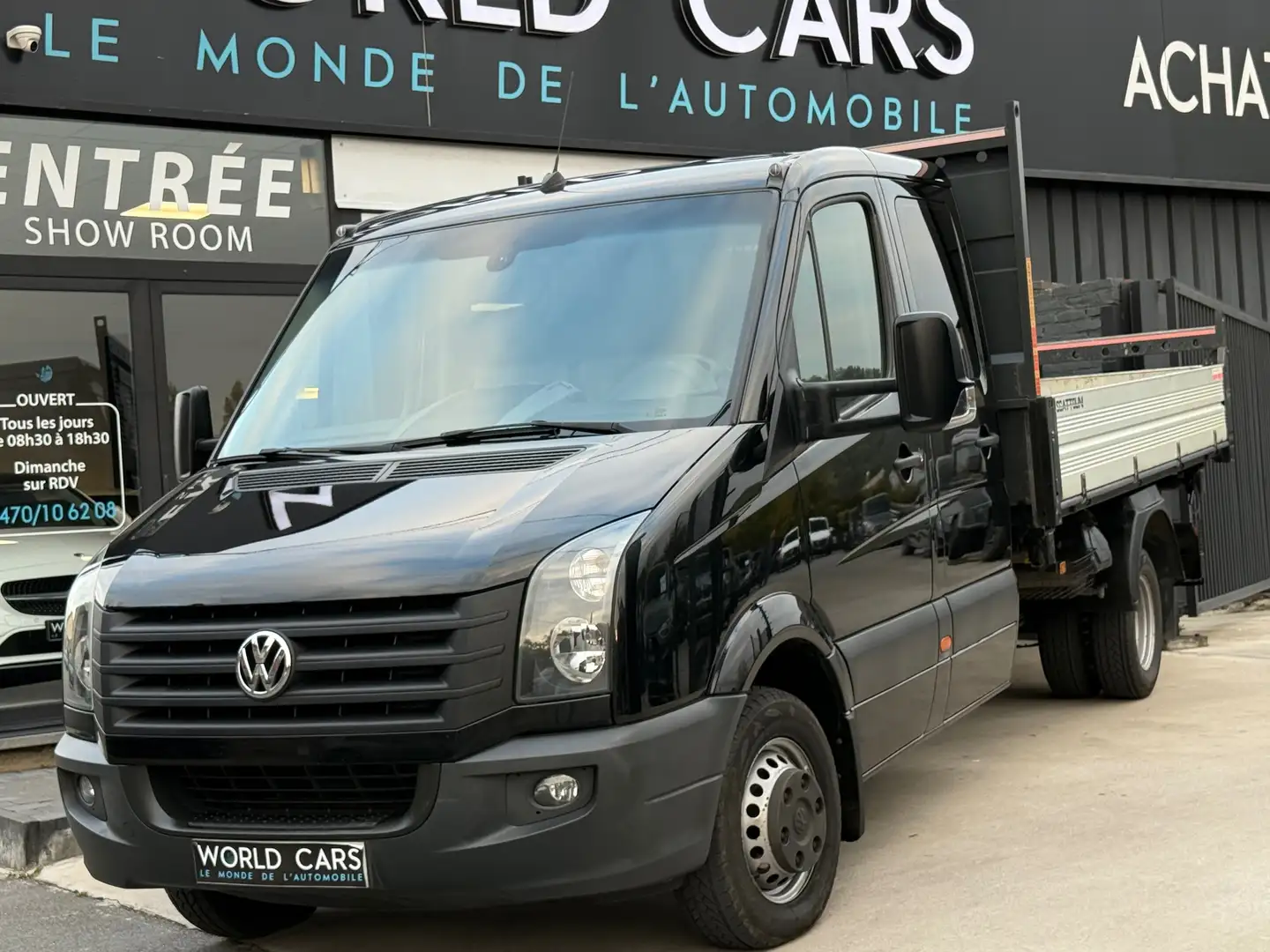 Volkswagen Crafter 2.0TDi TRI BENNE 163CV TVAC*BTWIN NAVI GARANTI Schwarz - 1