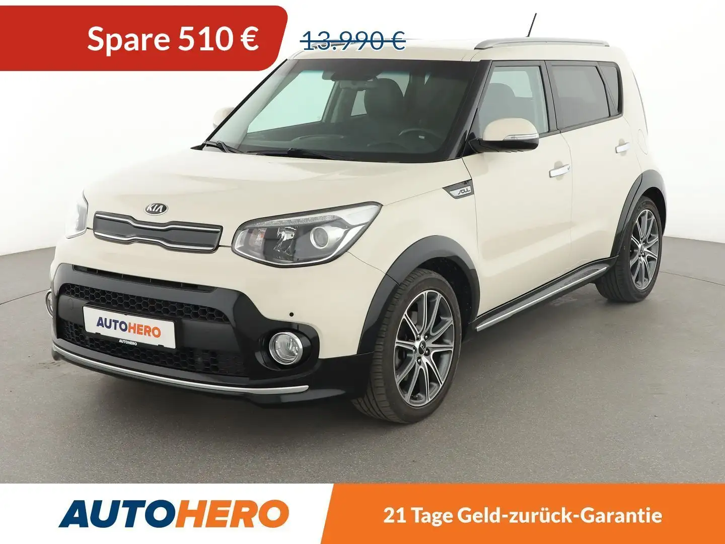 Kia Soul 1.6 CRDi Spirit *NAVI*CAM*SHZ*ALU*TEMPO*KLIMA* Weiß - 1