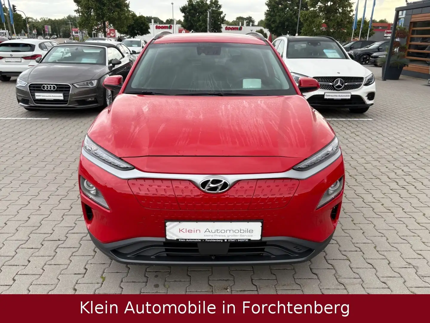 Hyundai KONA Premium Leder Nav LED HUD Sitzklima Kamera Rot - 2