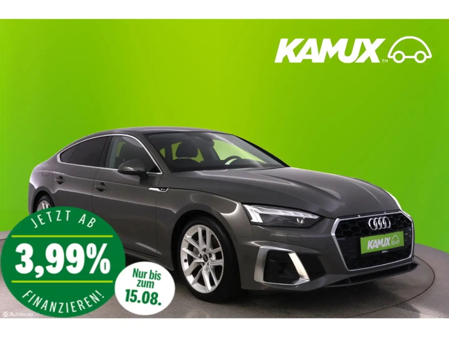 Audi A5 40TFSI Sb S-tronic S-line+LED+NAVI+VIRTUAL Grau - 1