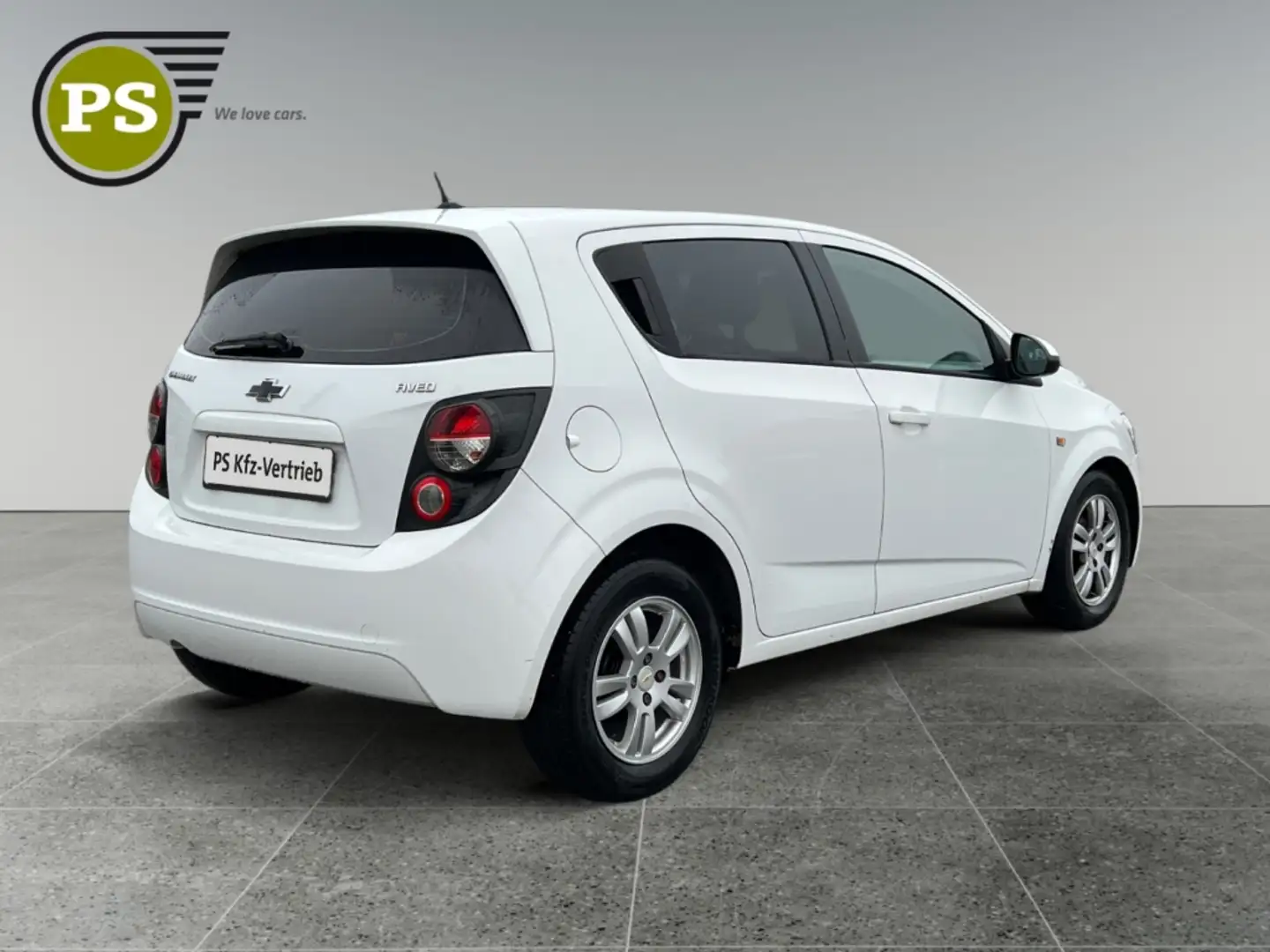 Chevrolet Aveo Schrägheck LT+ Klima Weiß - 2