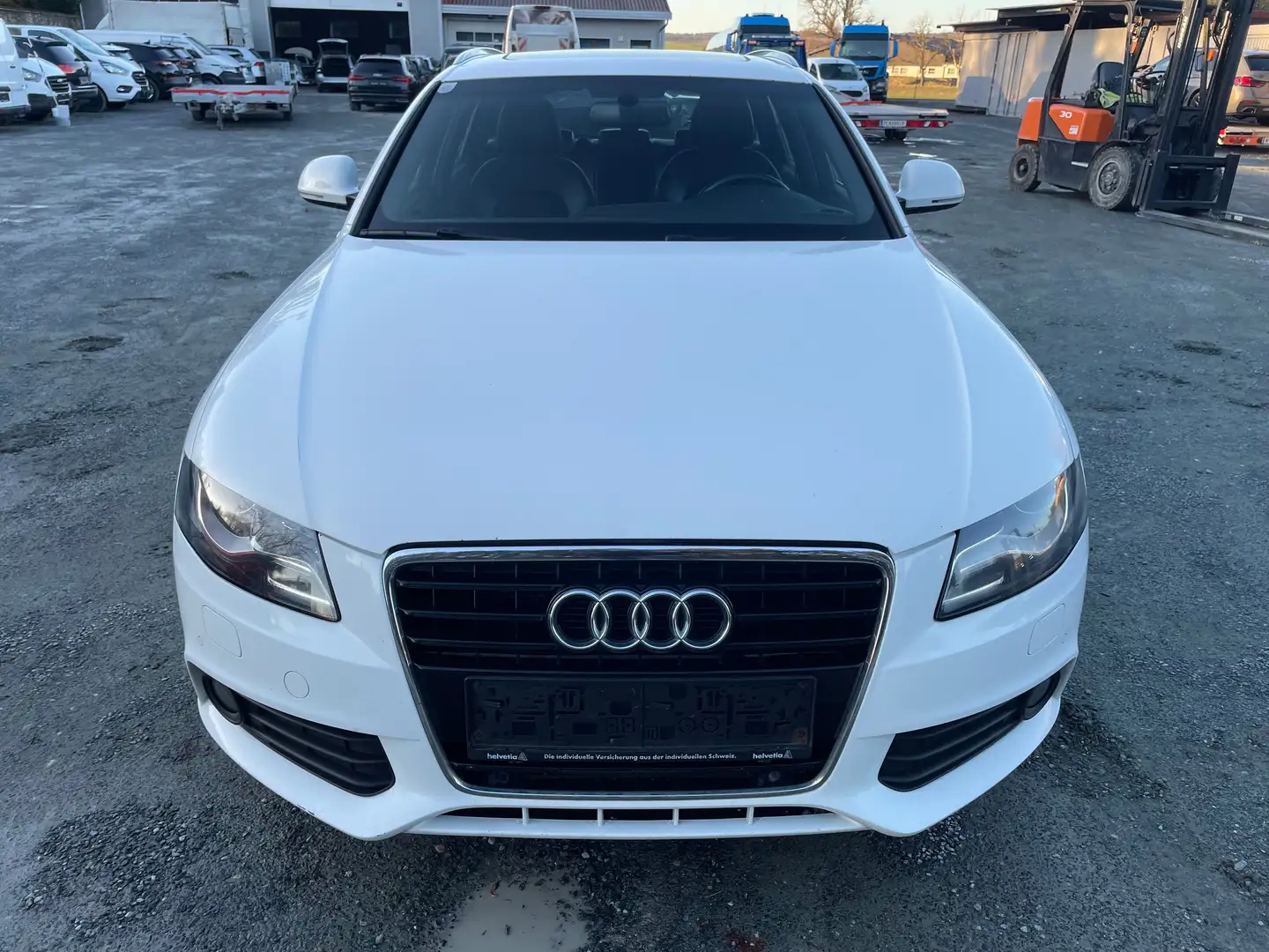 Audi A4 3.0 TDI Quattro Sport S-Line Navi Xenon Teillder Weiß - 2
