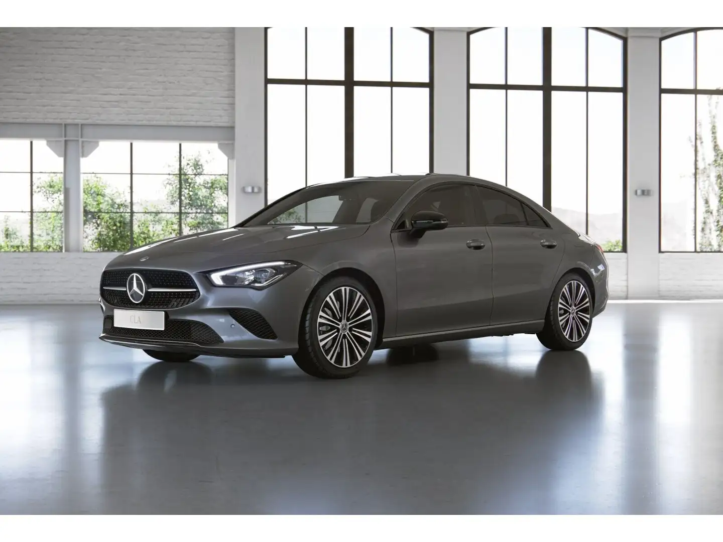 Mercedes-Benz CLA 220 4MATIC Coupé *Progressive Line II, 7G-DCT, LED-HPS Grau - 2