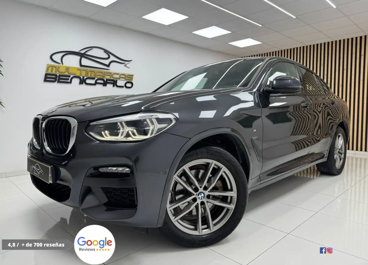 BMW X4 xDrive 20dA Gris - 2