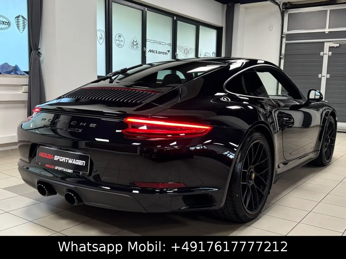 Porsche 911 CARRERA GTS FACELIFT SAMMLER NUR 6500KM FULL Schwarz - 1