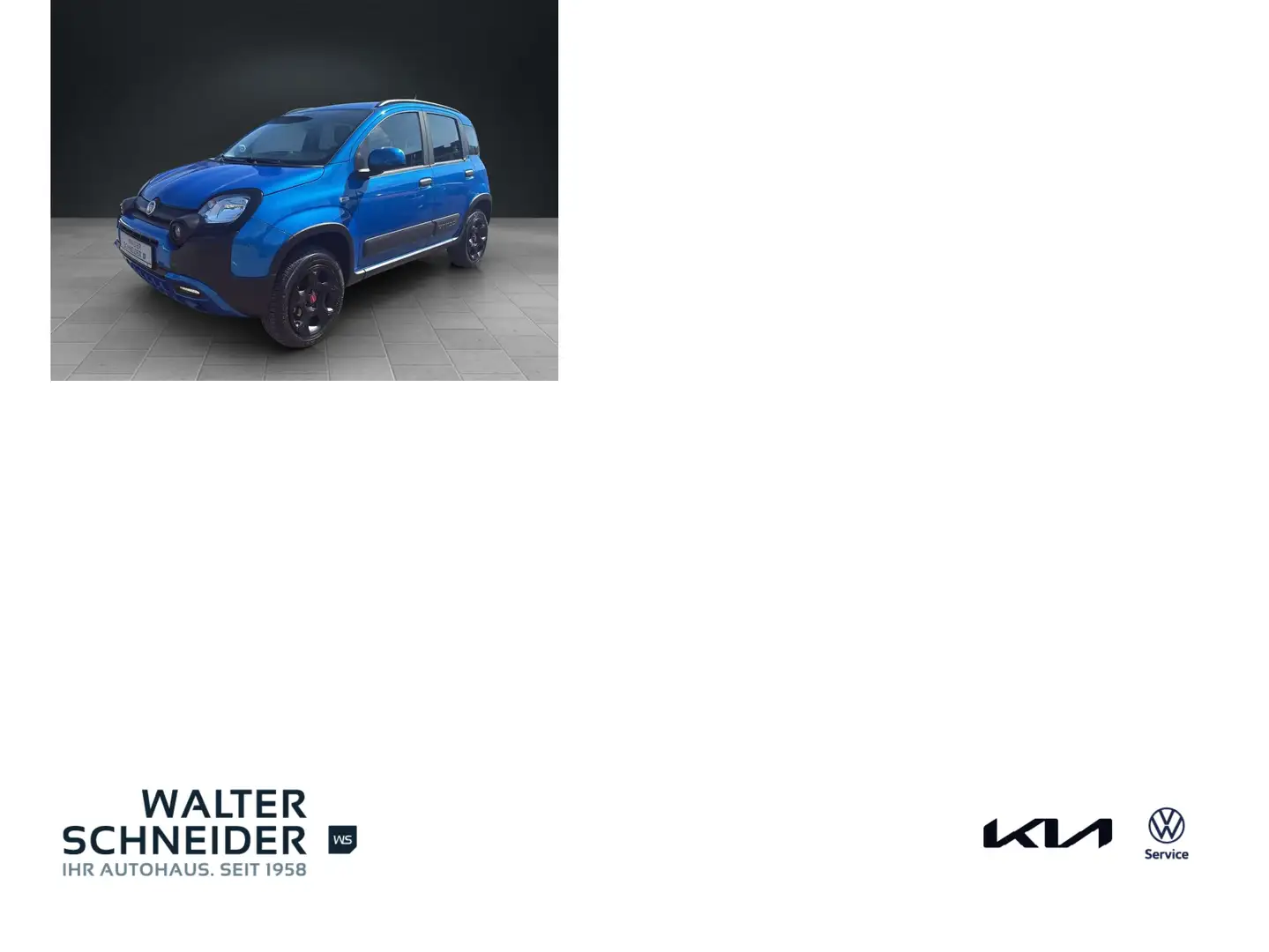 Fiat Panda Easy AWD DAB KLIMAAUTOMATIK Bluetooth Alu Blau - 1