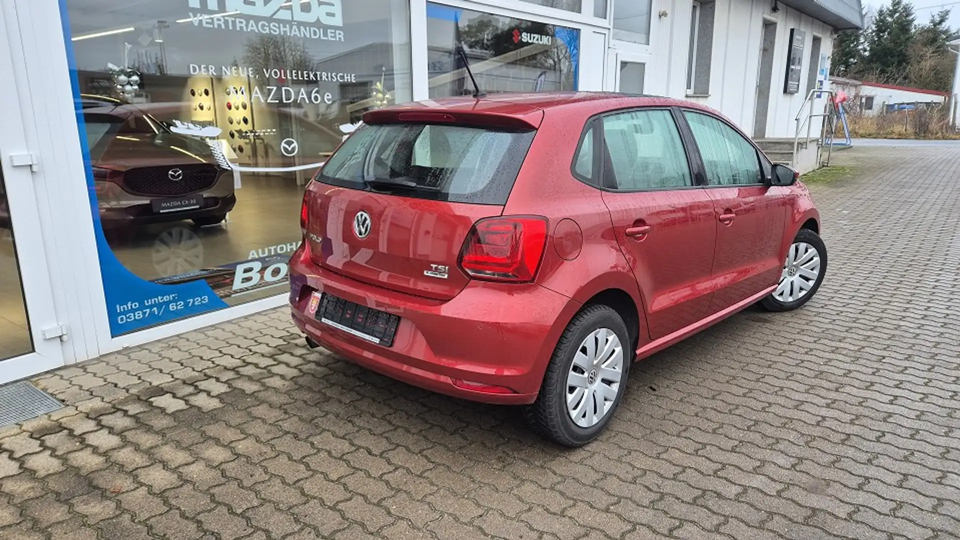 Volkswagen Polo V Highline BMT/Start-Stopp Rot - 2
