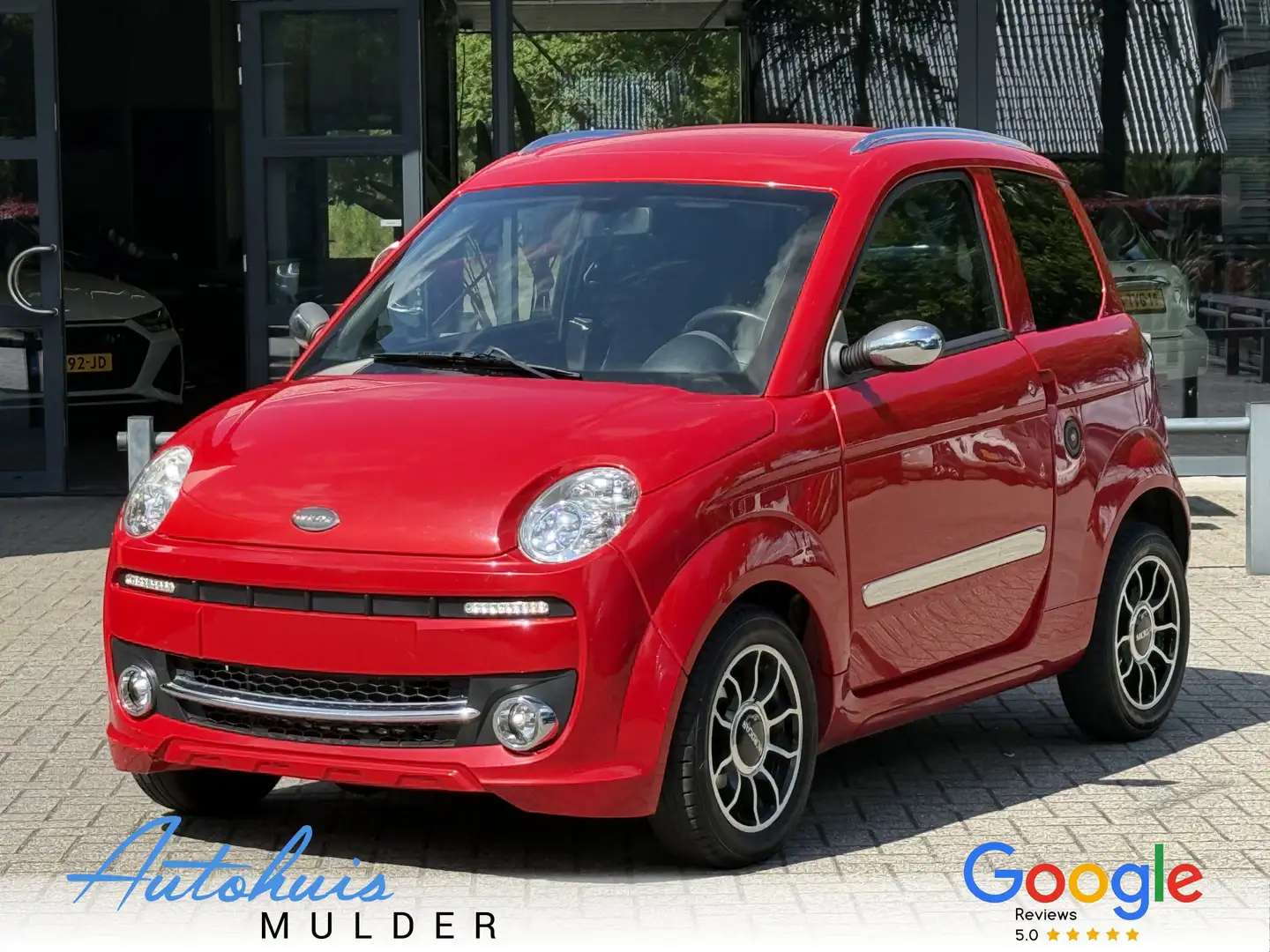 Microcar M.Go Brommobiel Dynamic/Automaat/Centrale Deurvergrende Rood - 1