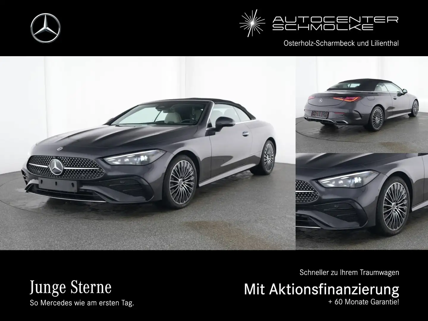 Mercedes-Benz CLE 200 CLE 200 CABRIO AMG-LINE PREMIUM*VERDECK SCHWARZ* Grau - 1