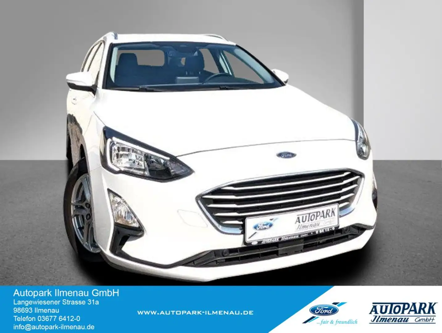 Ford Focus Turnier 1.5 EcoBlue Start-Stopp-System Aut. COOL&C Weiß - 1
