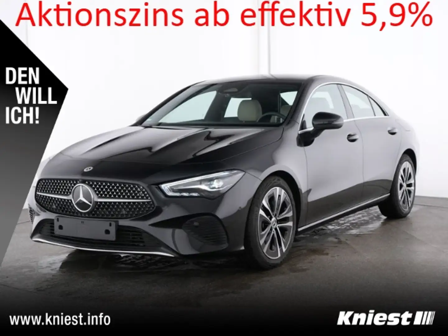 Mercedes-Benz CLA 180 EU6d , Progressive Line Adv. /Leder Beige, Totwink Noir - 1