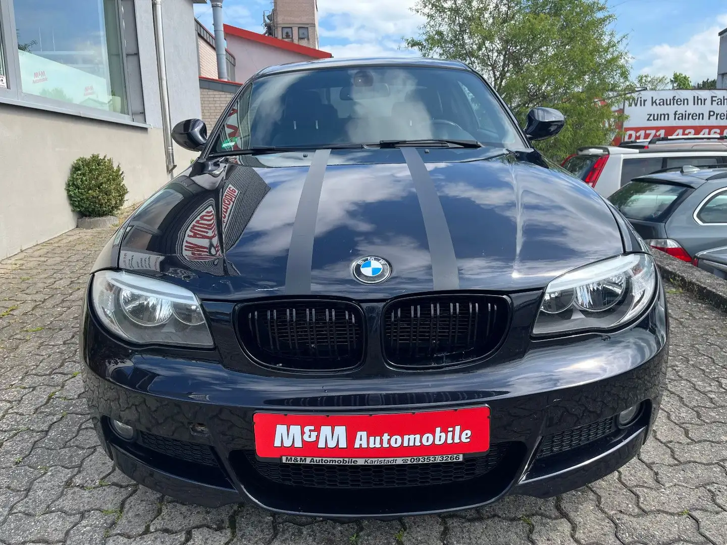 BMW 120 i Coupe M-Sport Paket *Klima+18"ALU+PDC+EU5* Schwarz - 2