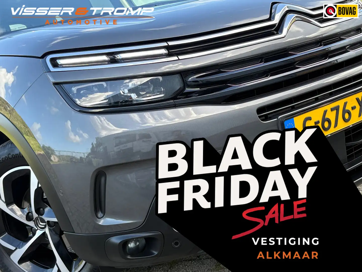 Citroen C5 Aircross 1.2 PureTech130pk Business Plus - Gris Platinium - Grigio - 1