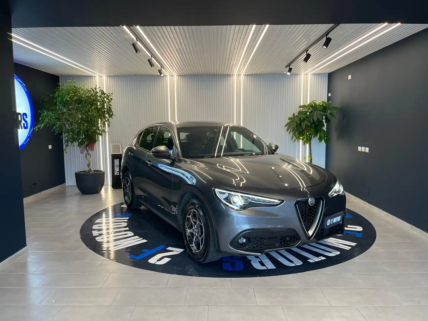 Alfa Romeo Stelvio 2.2 t Business rwd 160cv auto Grigio - 1
