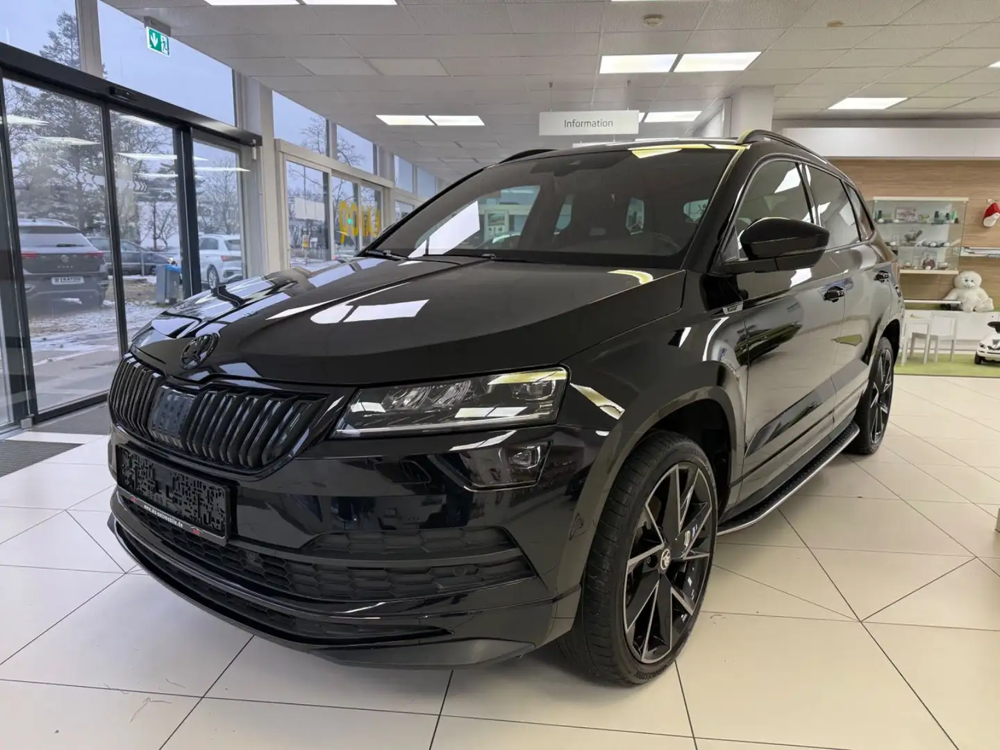 Skoda Karoq 1.5l DSG SPORTLINE*Standhz.+Trittbrett+DCC Noir - 1