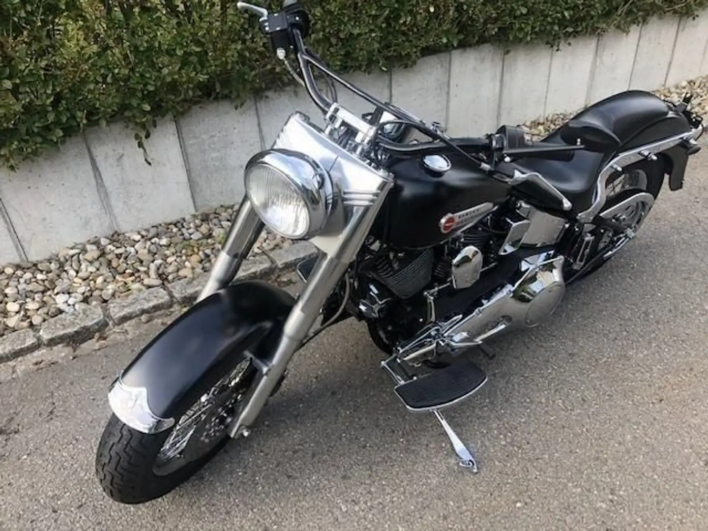 Harley-Davidson Fat Boy Černá - 1