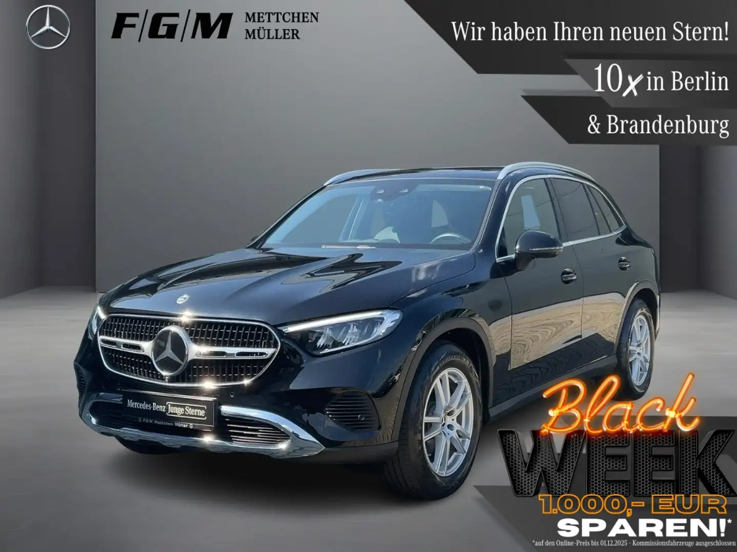Mercedes-Benz GLC 200 Avantgarde Burm|S-Dach|TWA|360|Pano Schwarz - 1