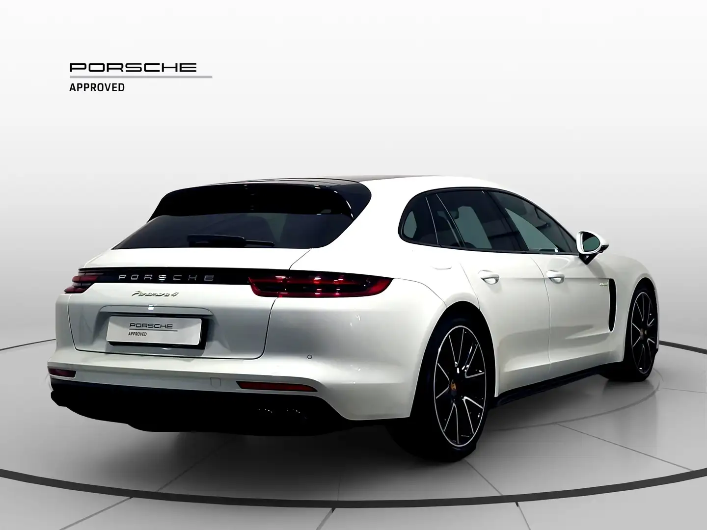 Porsche Panamera e-Hybrid sport turismo Bílá - 2