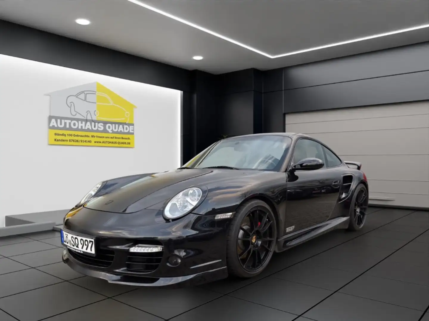 Porsche 911 997 Scheckheft deutsch Service-Neu Allrad Sportpak Schwarz - 1
