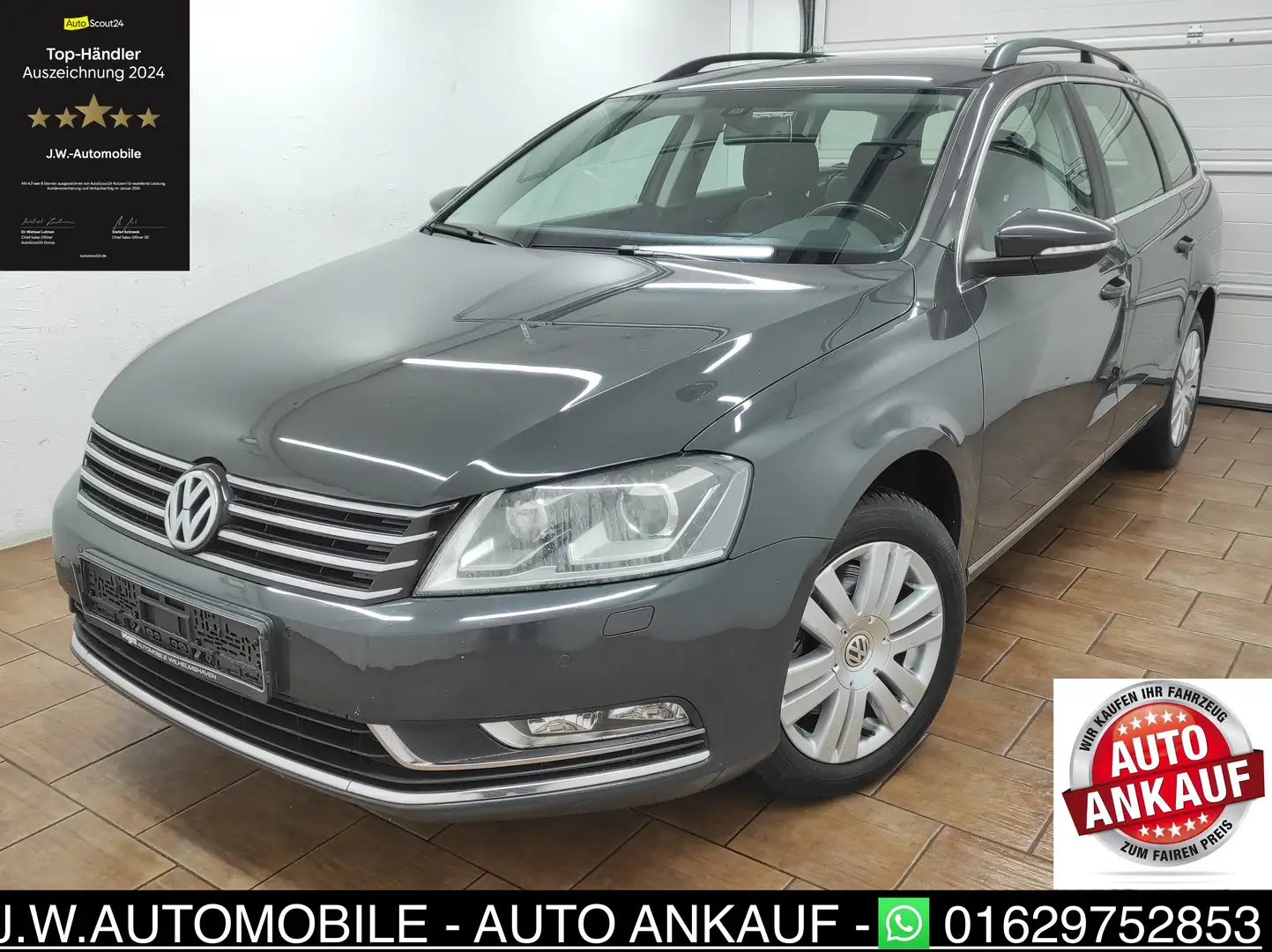 Volkswagen Passat Variant 1.4 GAS-ANLAGE KLIMA NAVI EURO-5 XENON KAMERA TEMP Szürke - 1