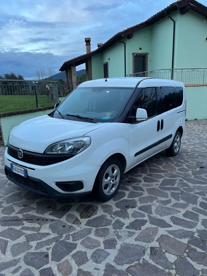 Fiat Doblo Maxi 1.6 mjt 16v Dynamic 90cv dualogic E5+ Weiß - 1