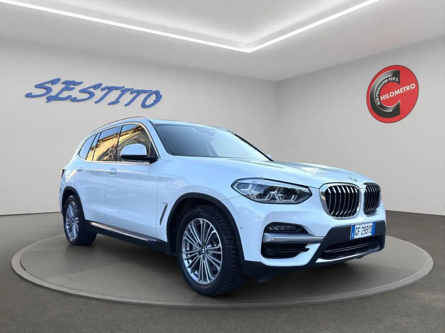 BMW X3 xdrive30d mhev 48V Luxury 286cv auto Bianco - 2