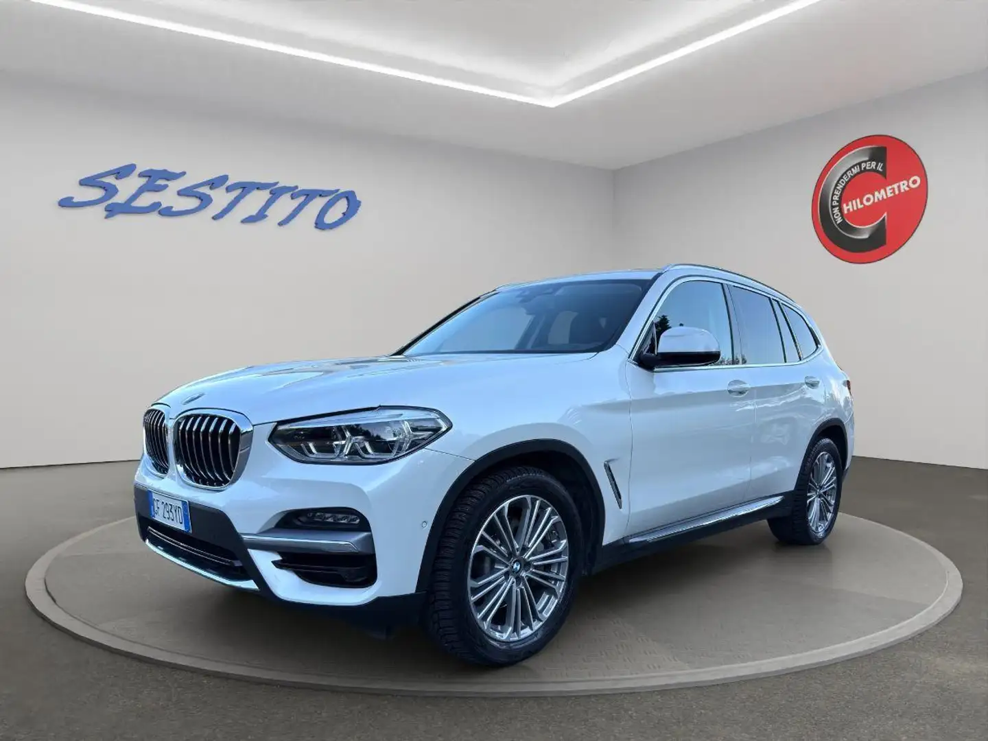 BMW X3 xdrive30d mhev 48V Luxury 286cv auto Bianco - 1