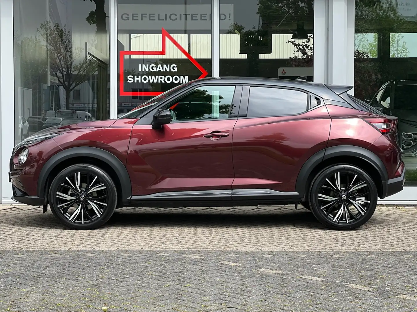 Nissan Juke 1.0 DIG-T 117pk DCT N-Design | Navigatie | Camera Rosso - 2