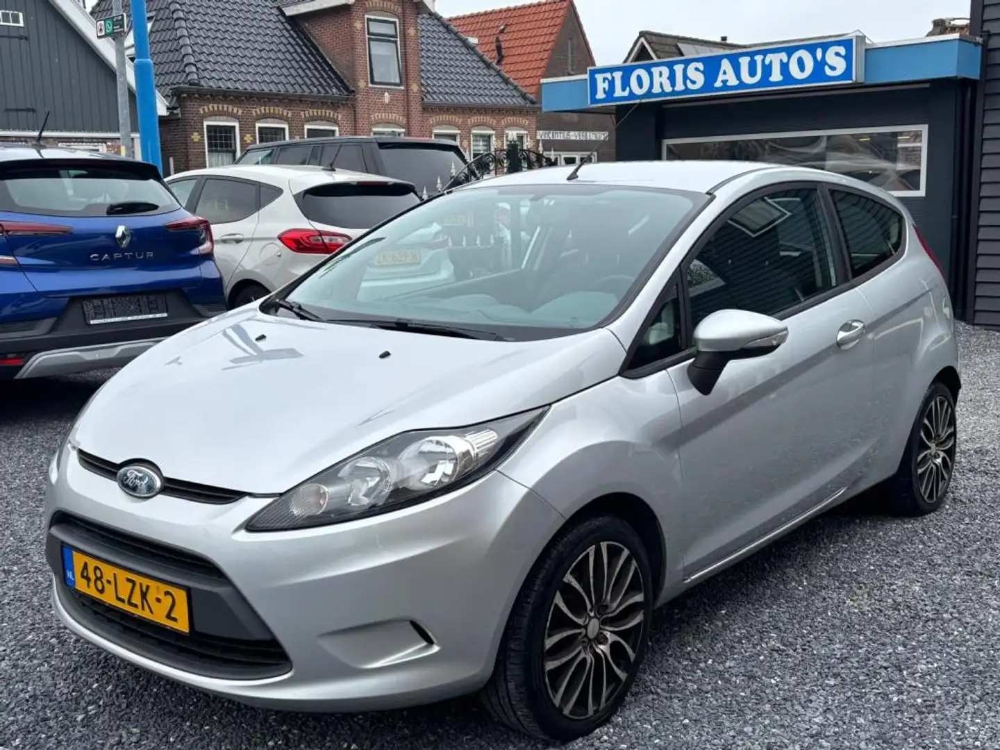 Ford Fiesta 1.4 Trend I Rijklaar! I Automaat I Elek ramen/spie Grau - 2