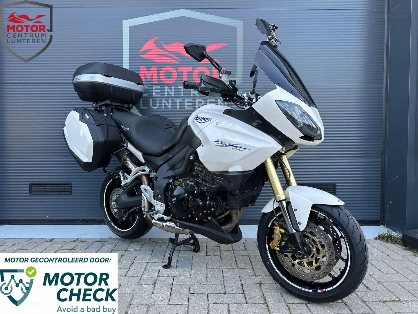 Triumph Tiger 1050 ABS Blanc - 1