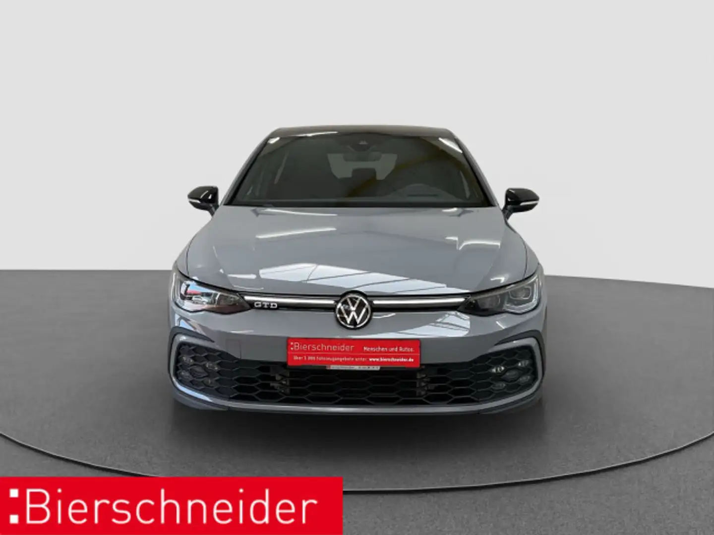 Volkswagen Golf 8 2.0 TDI DSG GTD Black 19 AHK MATRIX PANO Grau - 2