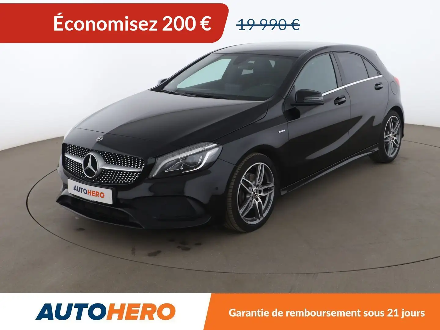 Mercedes-Benz A 200 200 7G-DCT Noir - 1