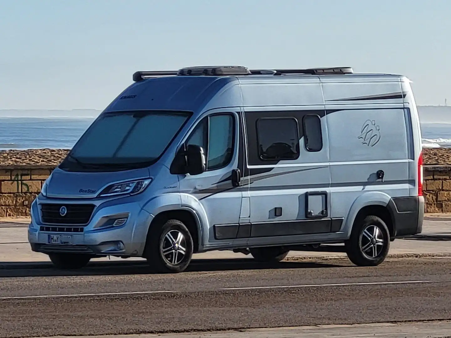 Fiat Ducato Ducato L2H2 teilverglast Blau - 1