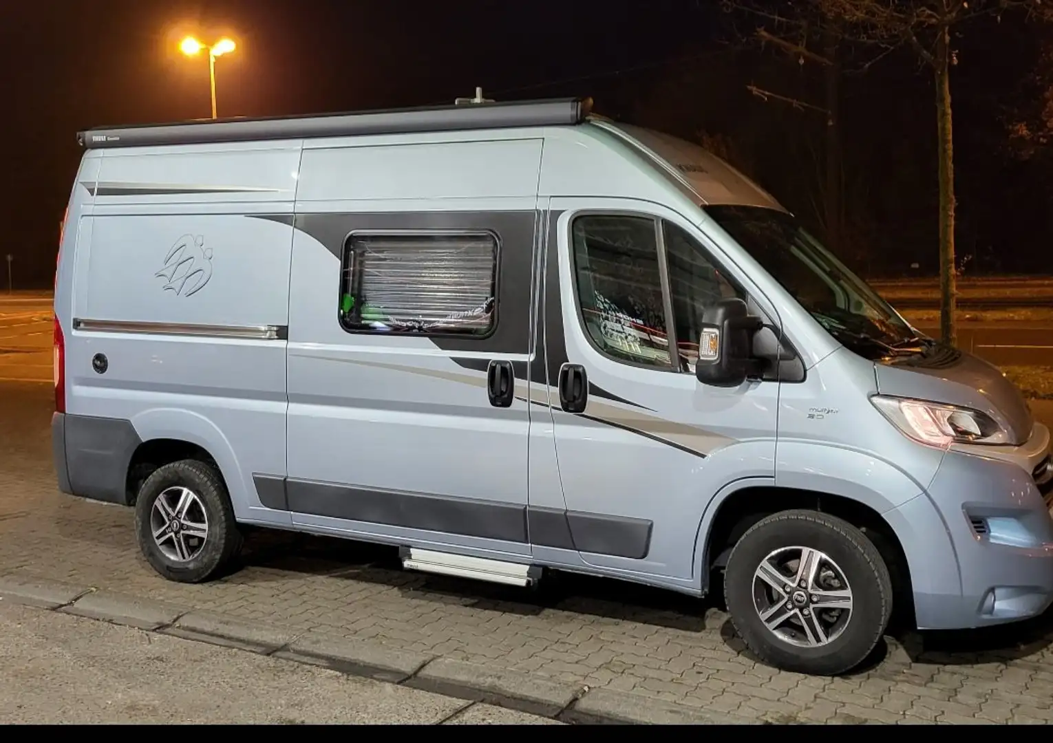 Fiat Ducato Ducato L2H2 teilverglast Blau - 2