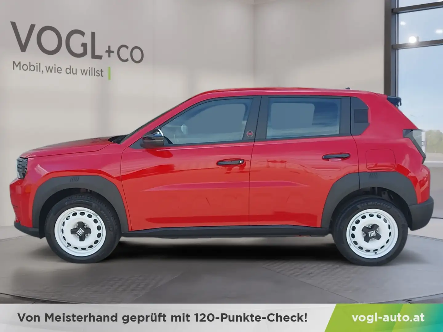 Fiat Grande Panda RED Elektro Rood - 2