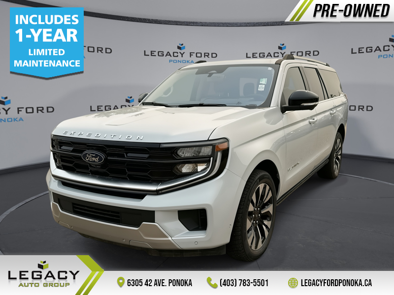 2025 Ford Expedition Platinum Max  2ND ROW BENCH | DRIVERS PKG
