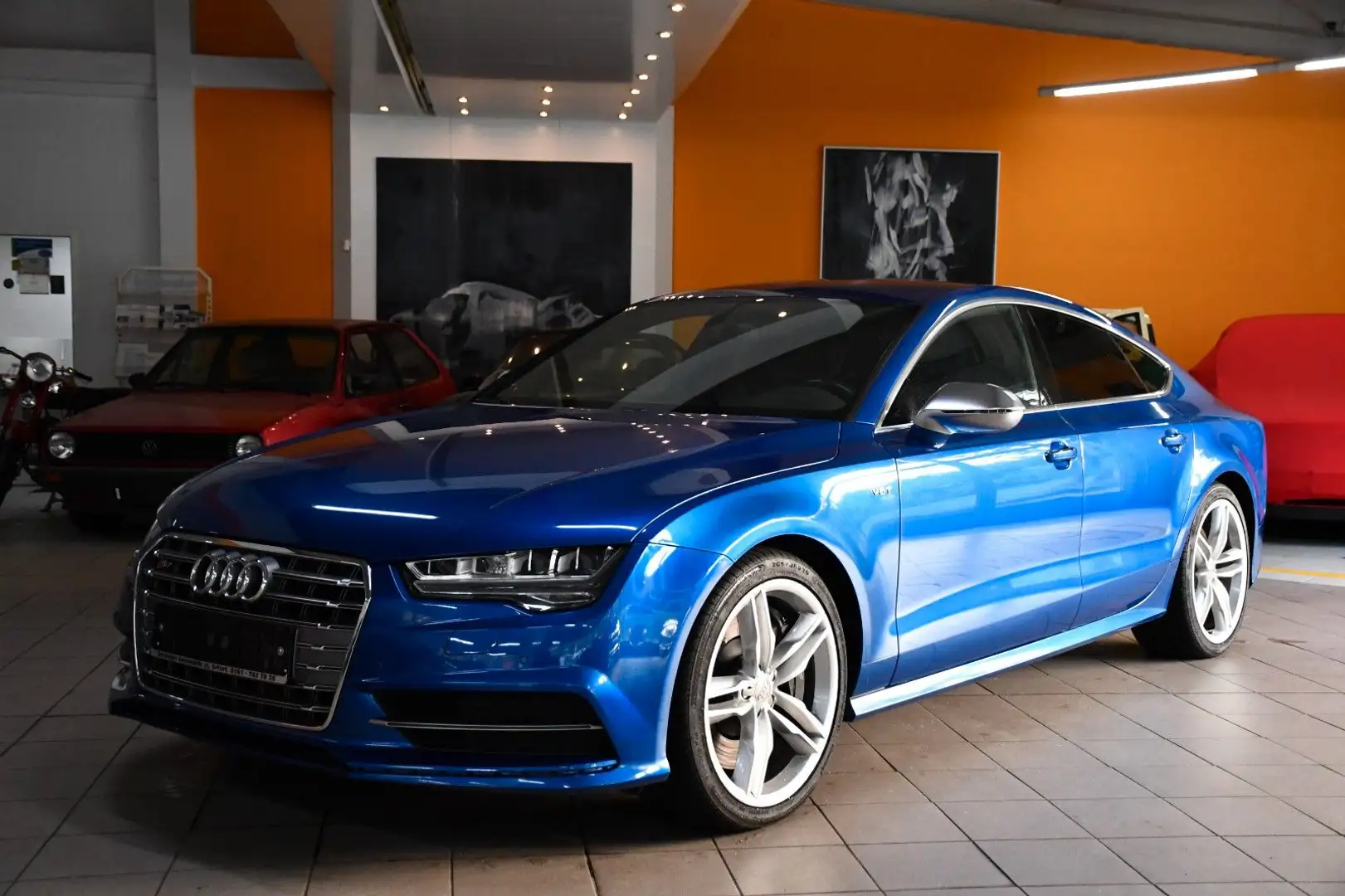 Audi S7 Sportback 4.0 TFSI quattro Matrix BOSE Advanc Bleu - 1